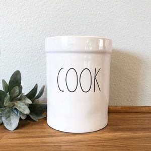Rae Dunn COOK Utensils Crock